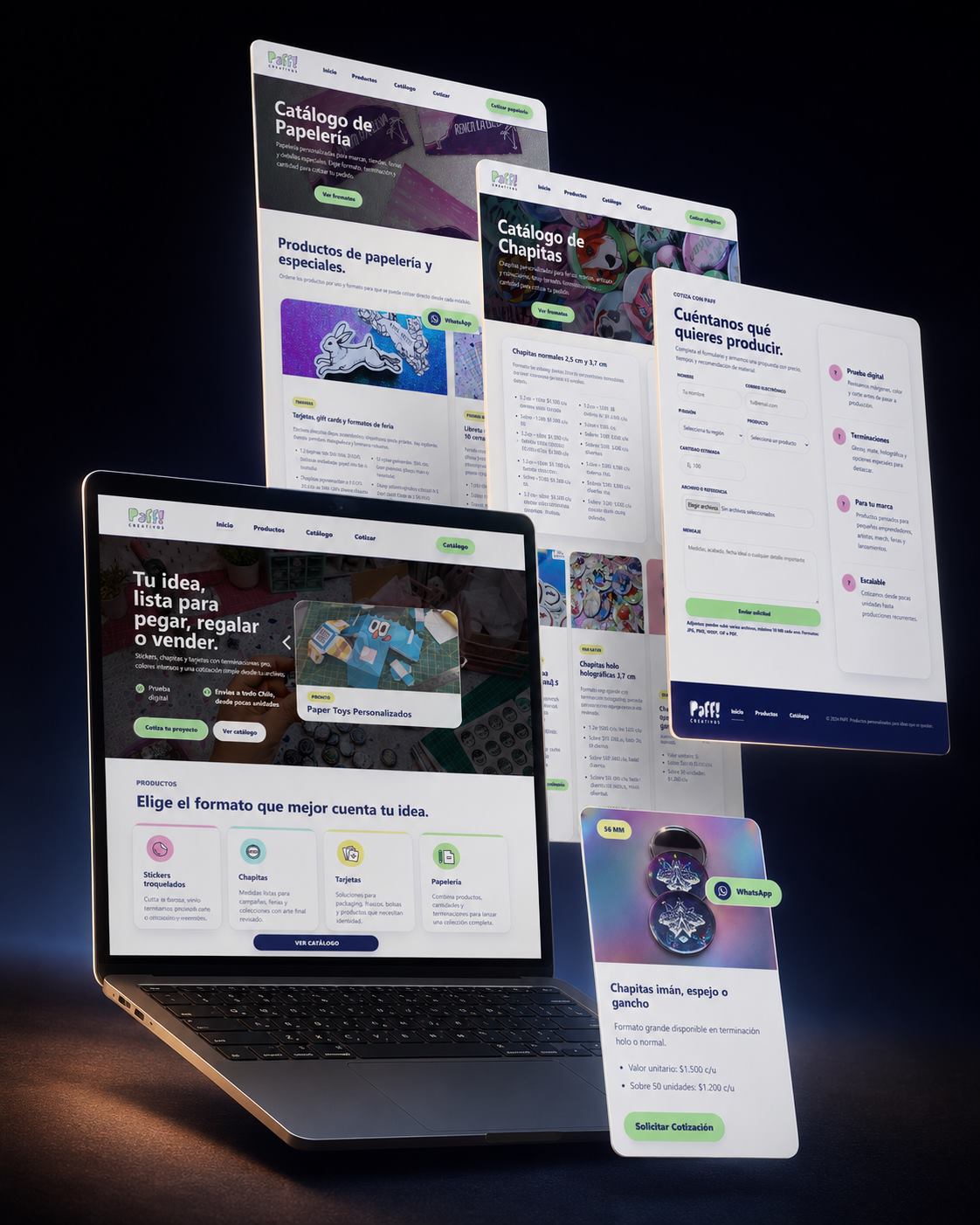 Presentaci&oacute;n de sitio web
